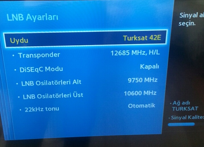 Türksat Eas Promo Frekansı Kaç Olmalı ?